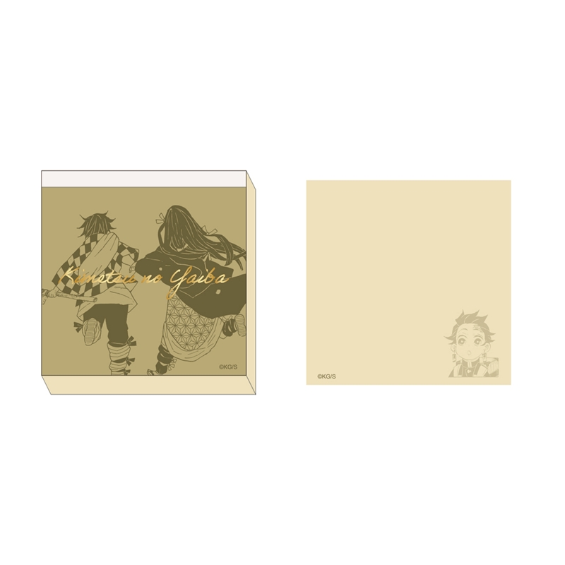 [Pre-order] [Made-to-order] JUMP Store Limited "Demon Slayer: Kimetsu no Yaiba" Square-shaped memo pad